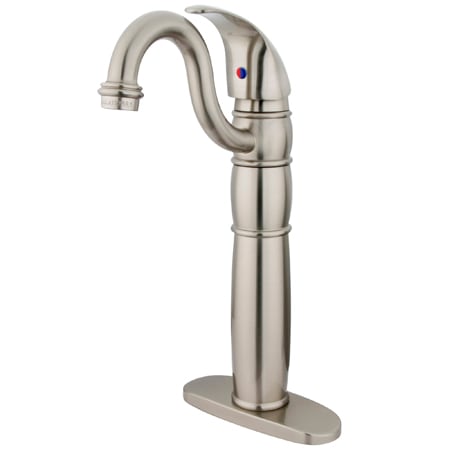 A large image of the Kingston Brass KB142.LL Brushed Nickel