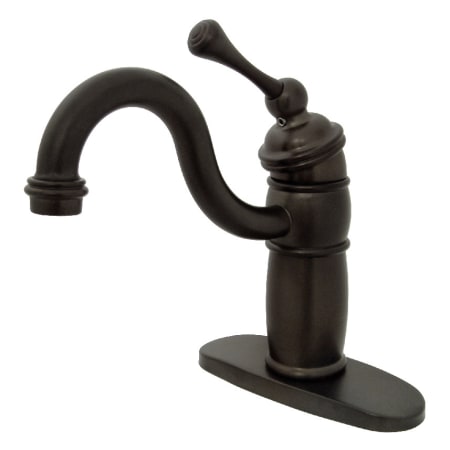 A large image of the Kingston Brass KB148.BL Oil Rubbed Bronze