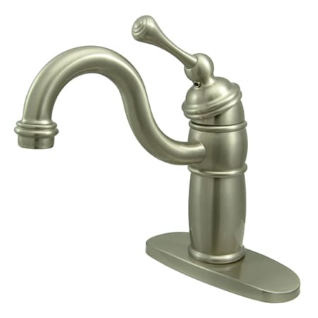 A large image of the Kingston Brass KB148.BL Brushed Nickel