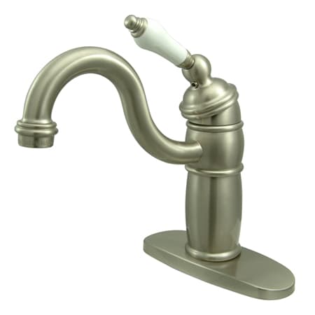 A large image of the Kingston Brass KB148.PL Brushed Nickel