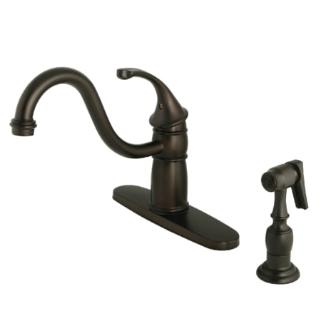 A large image of the Kingston Brass KB157.GLBS Oil Rubbed Bronze