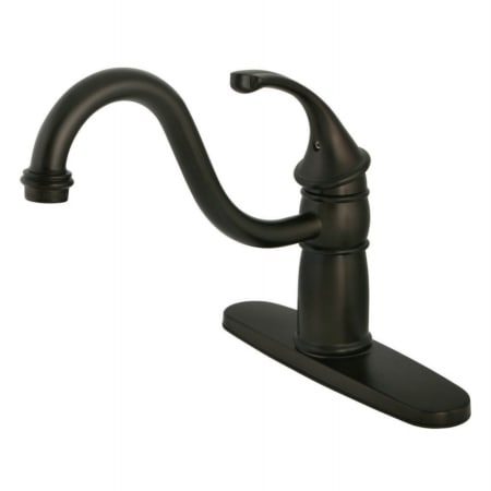 A large image of the Kingston Brass KB157.GLLS Oil Rubbed Bronze