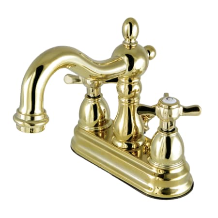 A large image of the Kingston Brass KB160BEX Polished Brass