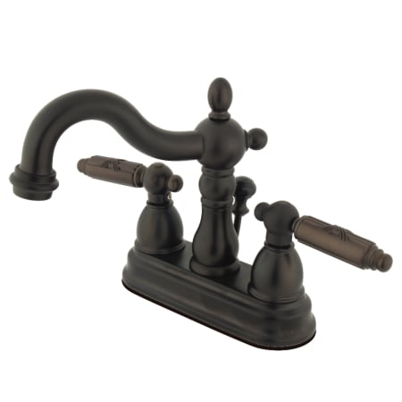 A large image of the Kingston Brass KB160.GL Oil Rubbed Bronze