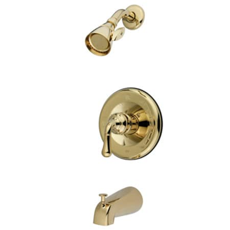 A large image of the Kingston Brass KB163.T Polished Brass