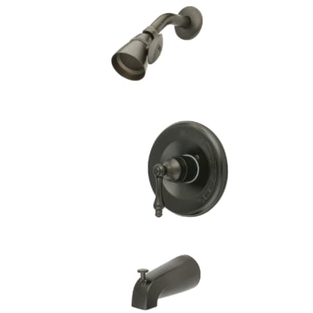 A large image of the Kingston Brass KB163.AL Oil Rubbed Bronze