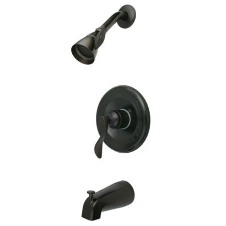A large image of the Kingston Brass KB163.DFL Oil Rubbed Bronze