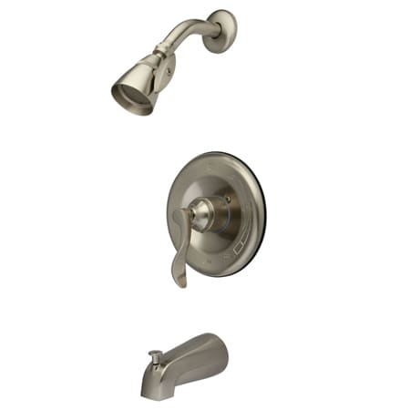 A large image of the Kingston Brass KB163.DFL Brushed Nickel