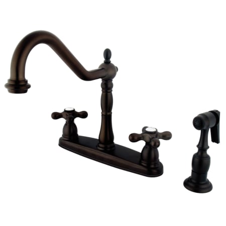 A large image of the Kingston Brass KB175.AXBS Oil Rubbed Bronze