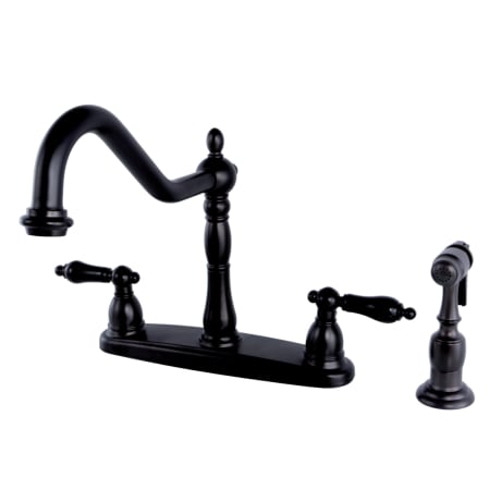 A large image of the Kingston Brass KB175.PKLBS Oil Rubbed Bronze
