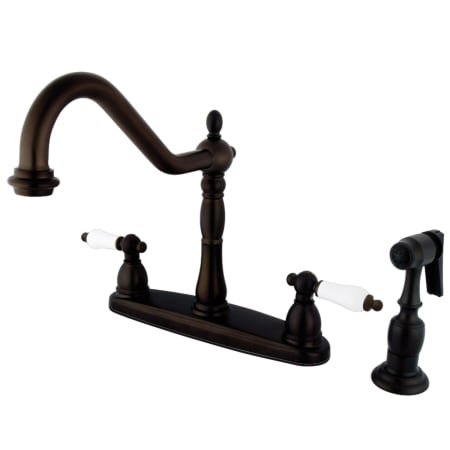 A large image of the Kingston Brass KB175.PLBS Oil Rubbed Bronze