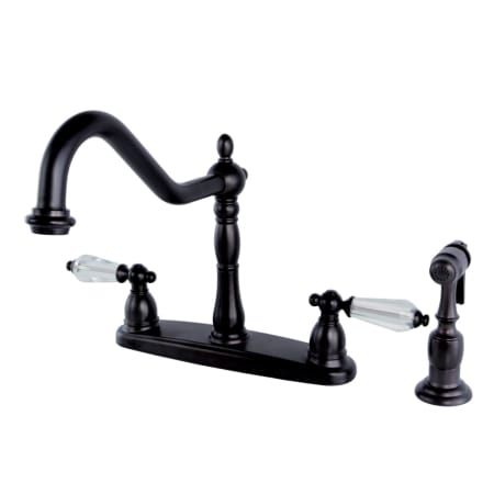 A large image of the Kingston Brass KB175WLLBS Oil Rubbed Bronze