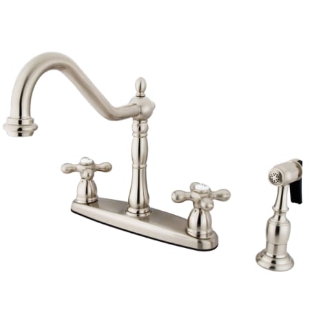 A large image of the Kingston Brass KB175.AXBS Brushed Nickel