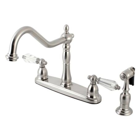 A large image of the Kingston Brass KB175WLLBS Brushed Nickel