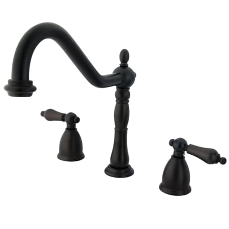 A large image of the Kingston Brass KB179.ALLS Oil Rubbed Bronze