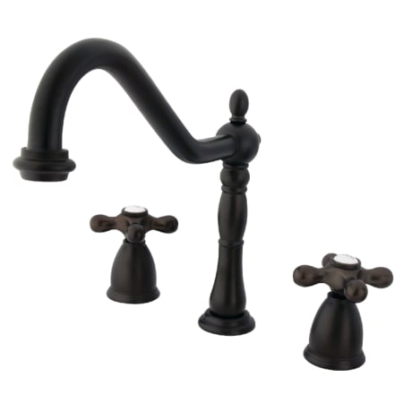 A large image of the Kingston Brass KB179.AXLS Oil Rubbed Bronze