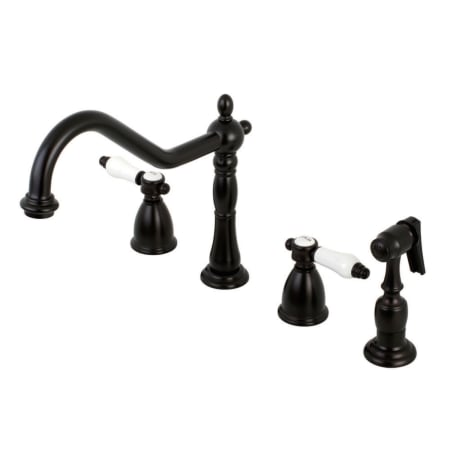 A large image of the Kingston Brass KB179.BPLBS Oil Rubbed Bronze