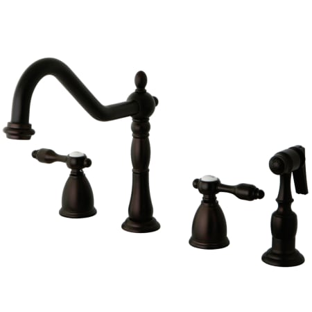 A large image of the Kingston Brass KB179.TALBS Oil Rubbed Bronze