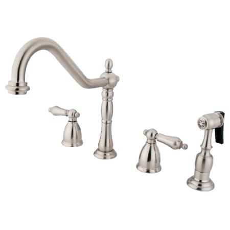 A large image of the Kingston Brass KB179.ALBS Brushed Nickel