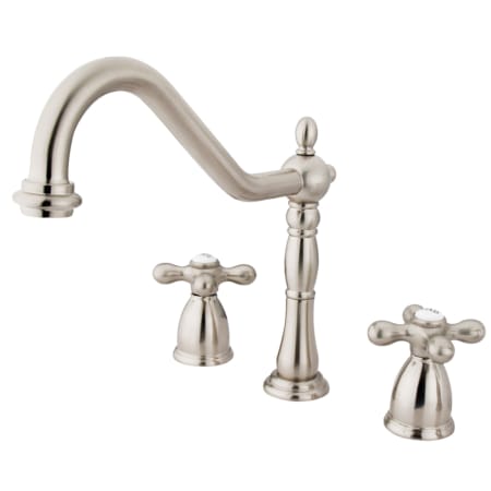 A large image of the Kingston Brass KB179.AXLS Brushed Nickel