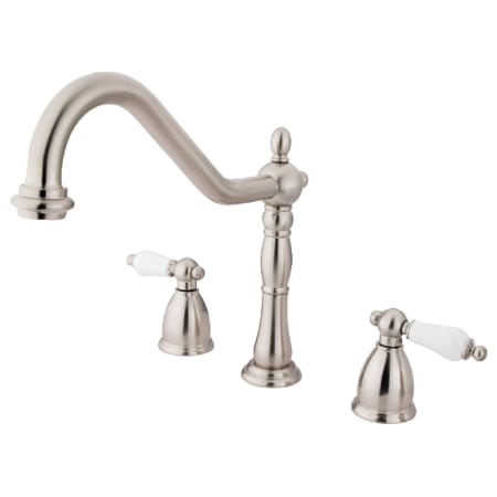 A large image of the Kingston Brass KB179.PLLS Brushed Nickel