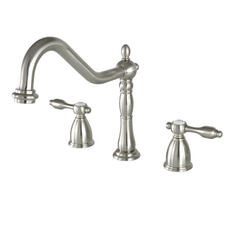 A large image of the Kingston Brass KB179.TALLS Brushed Nickel