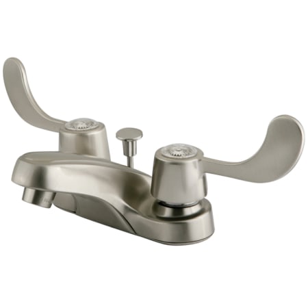 A large image of the Kingston Brass KB18 Brushed Nickel