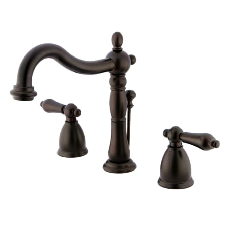 A large image of the Kingston Brass KB197.AL Oil Rubbed Bronze