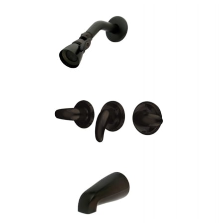 A large image of the Kingston Brass KB23.LL Oil Rubbed Bronze