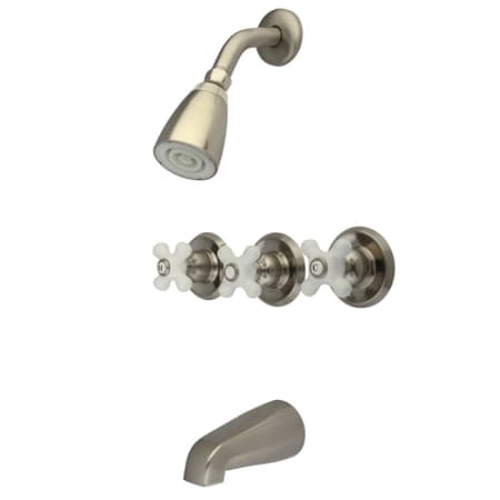 A large image of the Kingston Brass KB23.PX Brushed Nickel