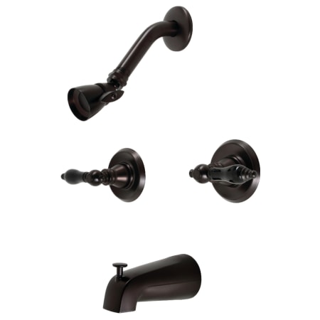A large image of the Kingston Brass KB24.AKL Oil Rubbed Bronze