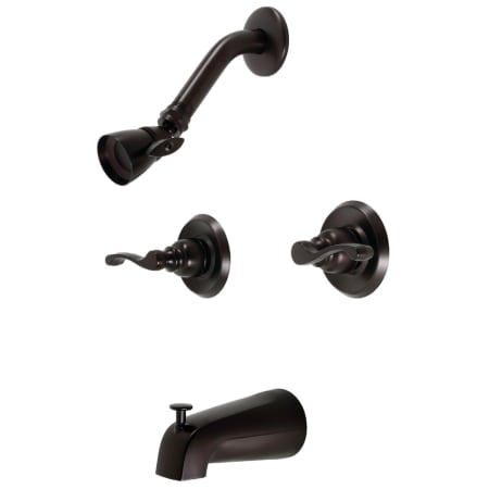 A large image of the Kingston Brass KB24.FL Oil Rubbed Bronze