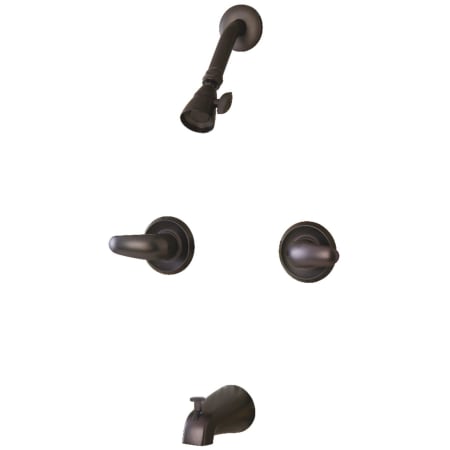 A large image of the Kingston Brass KB24.LL Oil Rubbed Bronze