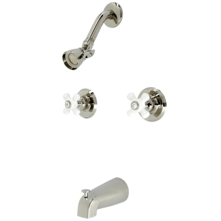 A large image of the Kingston Brass KB246PX Polished Nickel