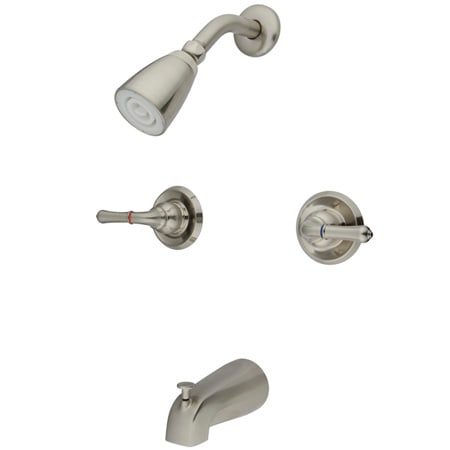 A large image of the Kingston Brass KB24 Brushed Nickel