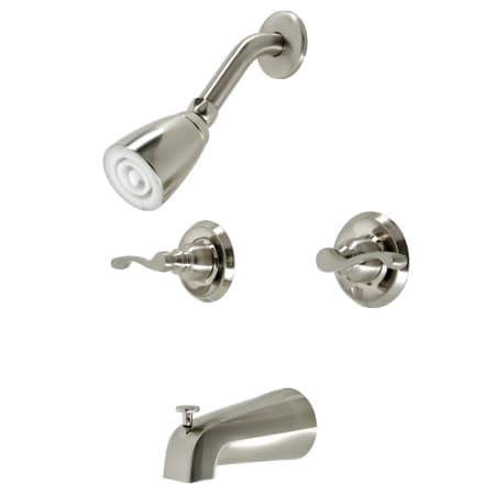 A large image of the Kingston Brass KB24.FL Brushed Nickel