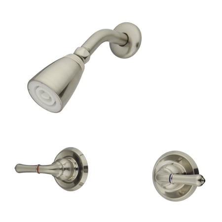 A large image of the Kingston Brass KB24.SO Brushed Nickel