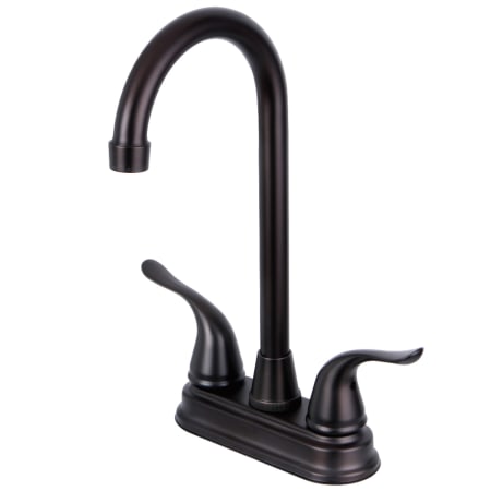 A large image of the Kingston Brass KB249.YL Oil Rubbed Bronze