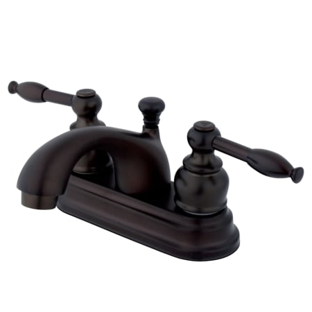 A large image of the Kingston Brass KB260.KL Oil Rubbed Bronze