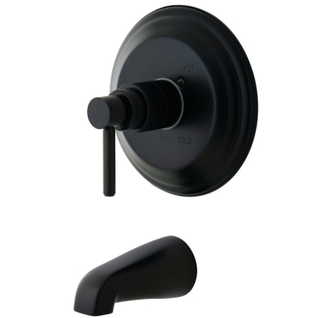 A large image of the Kingston Brass KB263.DLTO Oil Rubbed Bronze