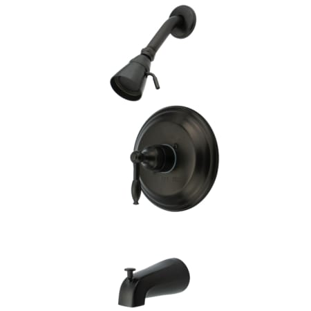 A large image of the Kingston Brass KB263.KL Oil Rubbed Bronze