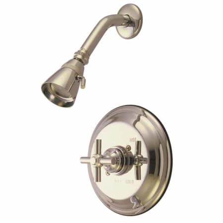 A large image of the Kingston Brass KB263.EXSO Brushed Nickel