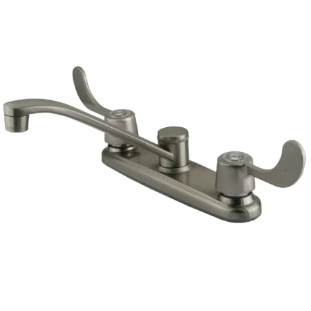 A large image of the Kingston Brass KB291 Brushed Nickel