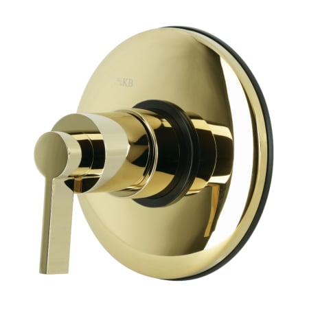 A large image of the Kingston Brass KB300.NDL Polished Brass