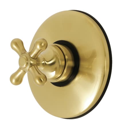 A large image of the Kingston Brass KB300.AX Brushed Brass