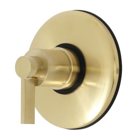 A large image of the Kingston Brass KB300.NDL Brushed Brass
