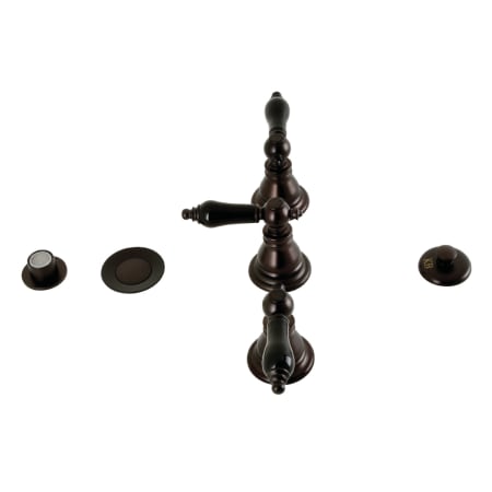 A large image of the Kingston Brass KB32.AKL Oil Rubbed Bronze