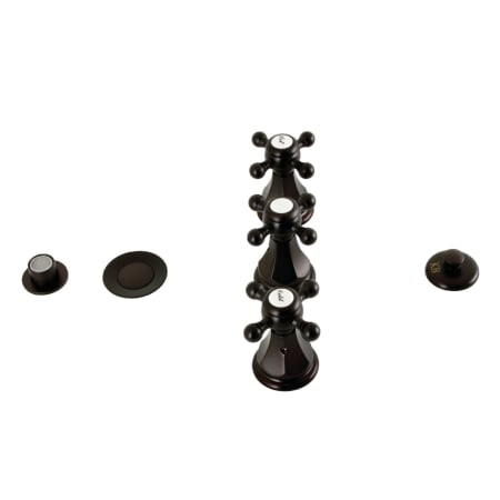 A large image of the Kingston Brass KB32.BX Oil Rubbed Bronze