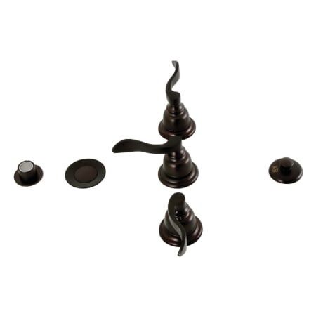 A large image of the Kingston Brass KB322.NFL Oil Rubbed Bronze