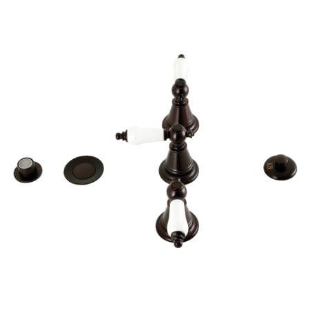 A large image of the Kingston Brass KB32.PL Oil Rubbed Bronze